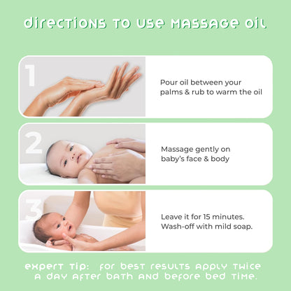 Natural Baby Massage Oil (100 ml)