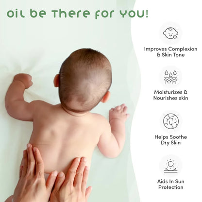 Natural Baby Massage Oil (100 ml)